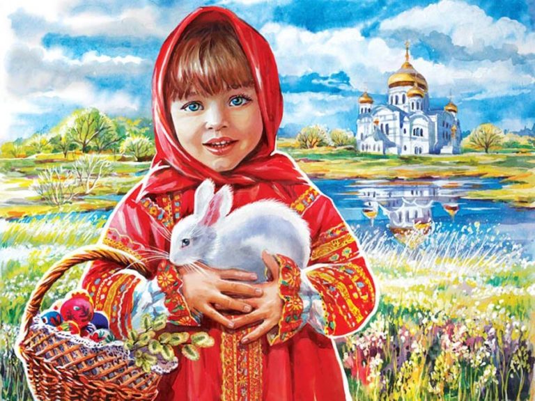 Рисунки на тему Пасха для детей для срисовки карандашом