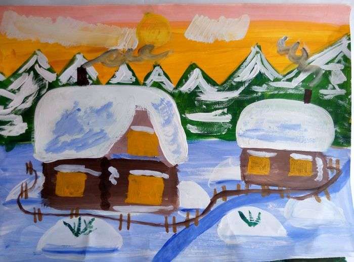 Картинка встреча зимы. Зима рисунок. Рисунок на тему зима. Зима рисунок для детей. Детские рисунки зима.