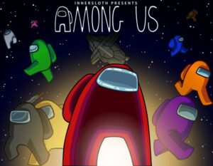 Among us фоны для рисуем мультфильмы 2