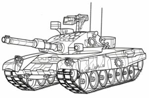 Война танки рисунок карандашом